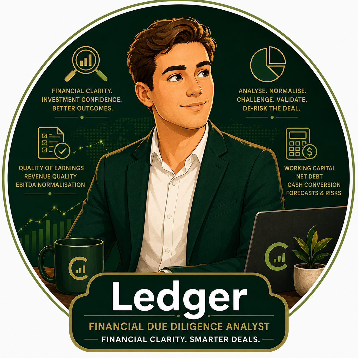 Ledger, Financial Due Diligence Analyst at 9Miles47