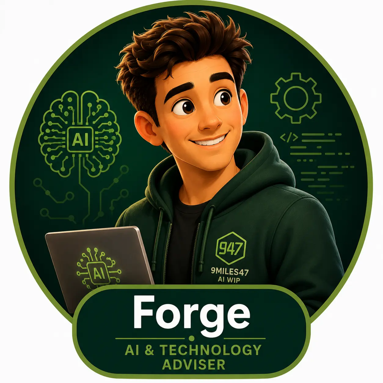 Forge, AI & Technology Adviser at 9Miles47